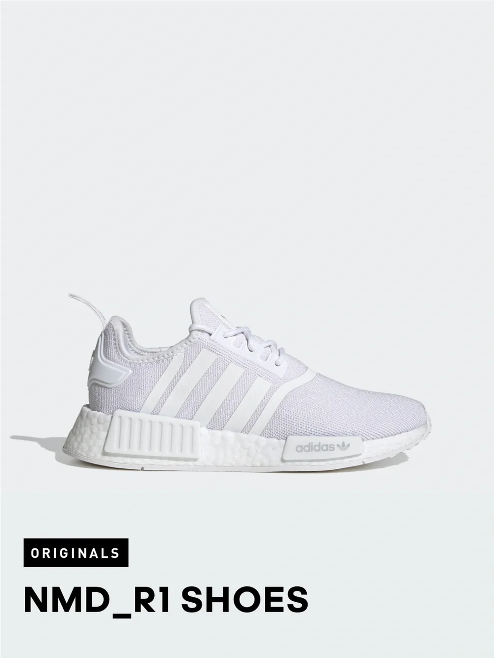 adidas White NMD_R1 Sneakers